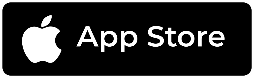 Logo App Store blanco y negro